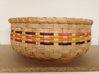 Lazy Susan. 12 1/2 dia  6" Indian corn accents is spins