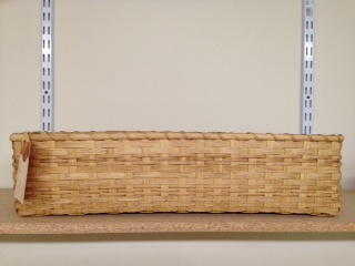 Shelf basket 21 1/2  long x 5 1/2 wide x  5 1/2 $35