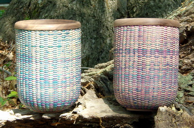 Electric Blue Baskets